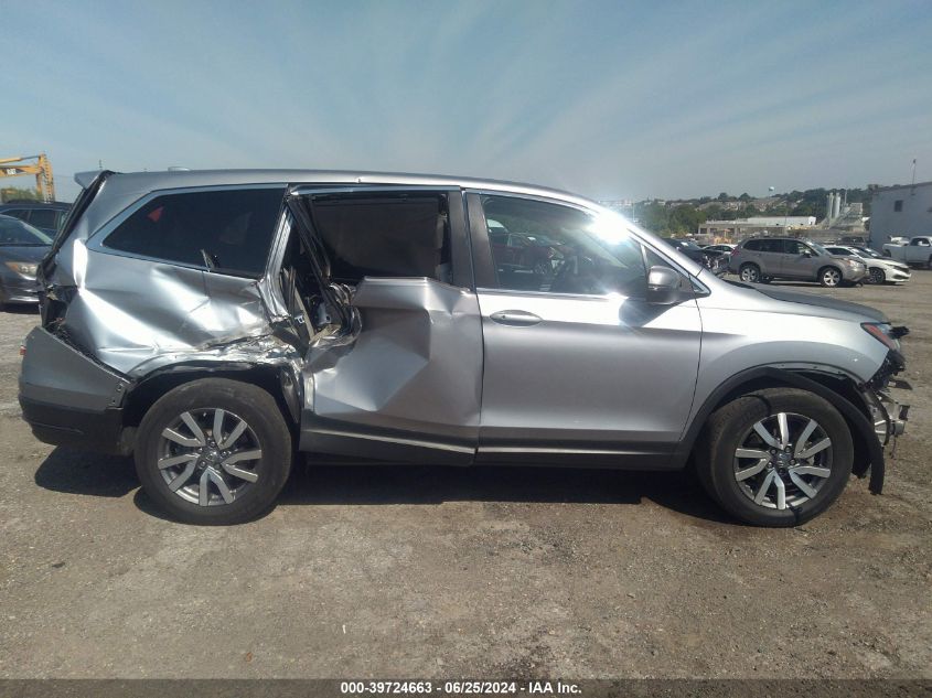 2020 Honda Pilot Exl VIN: 5FNYF6H53LB070098 Lot: 39724663