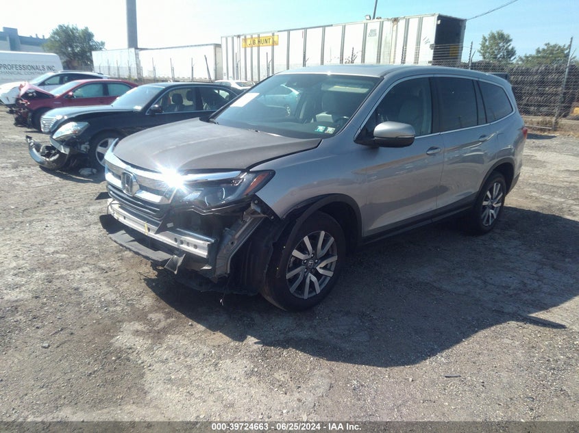 VIN 5FNYF6H53LB070098 2020 HONDA PILOT EXL