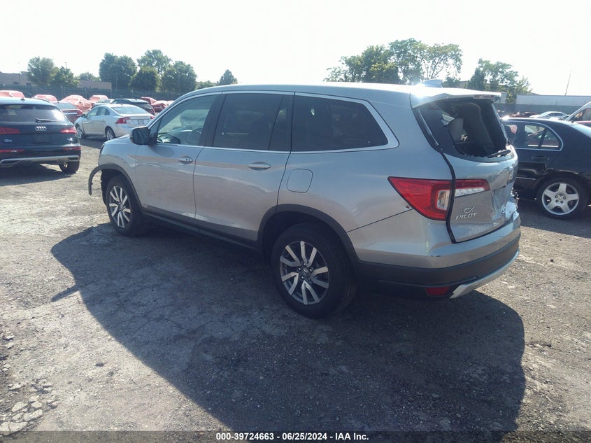 VIN 5FNYF6H53LB070098 2020 HONDA PILOT EXL