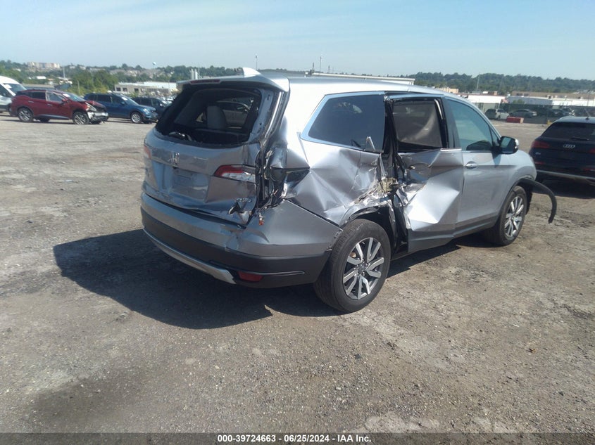 VIN 5FNYF6H53LB070098 2020 HONDA PILOT EXL