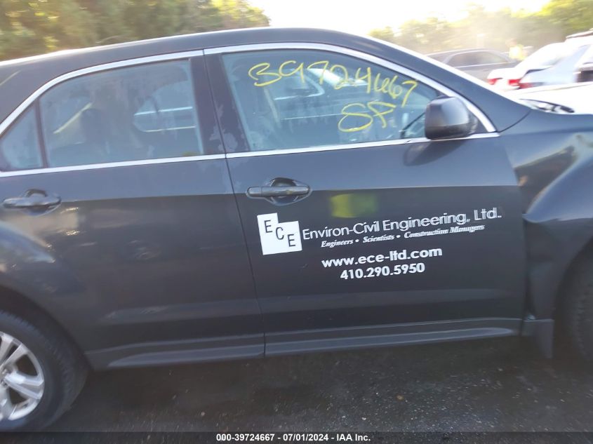 2012 Chevrolet Equinox Ls VIN: 2GNALBEK5C1252666 Lot: 39724667