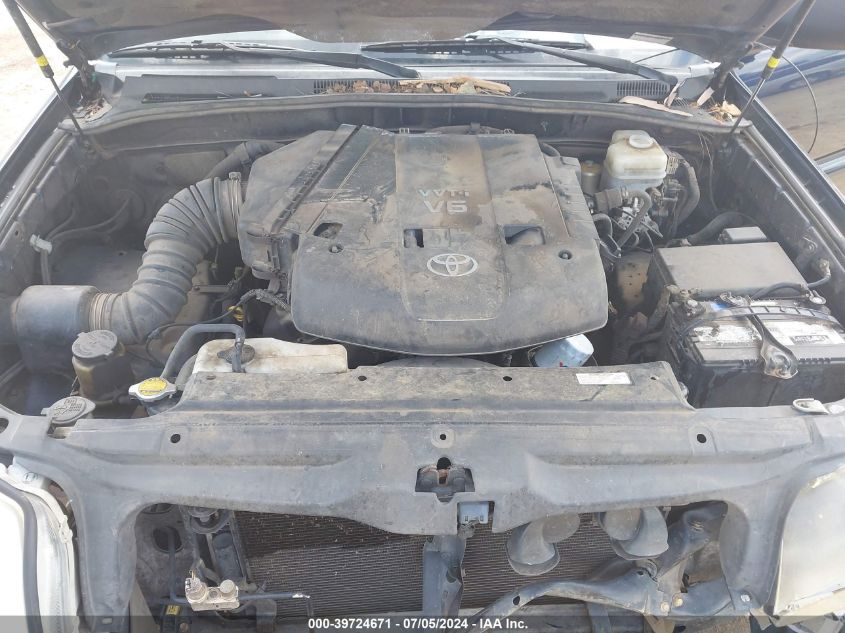 2006 Toyota 4Runner Sr5 V6 VIN: JTEZU14R360075788 Lot: 39724671