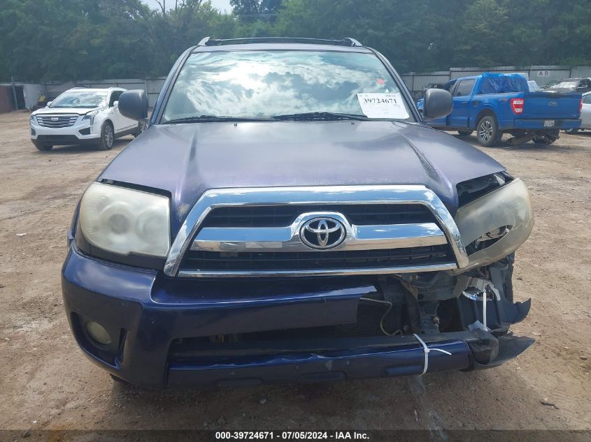 2006 Toyota 4Runner Sr5 V6 VIN: JTEZU14R360075788 Lot: 39724671