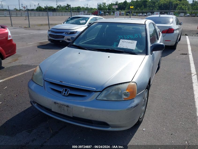 2003 Honda Civic Lx VIN: 1HGEM21543L026640 Lot: 39724687