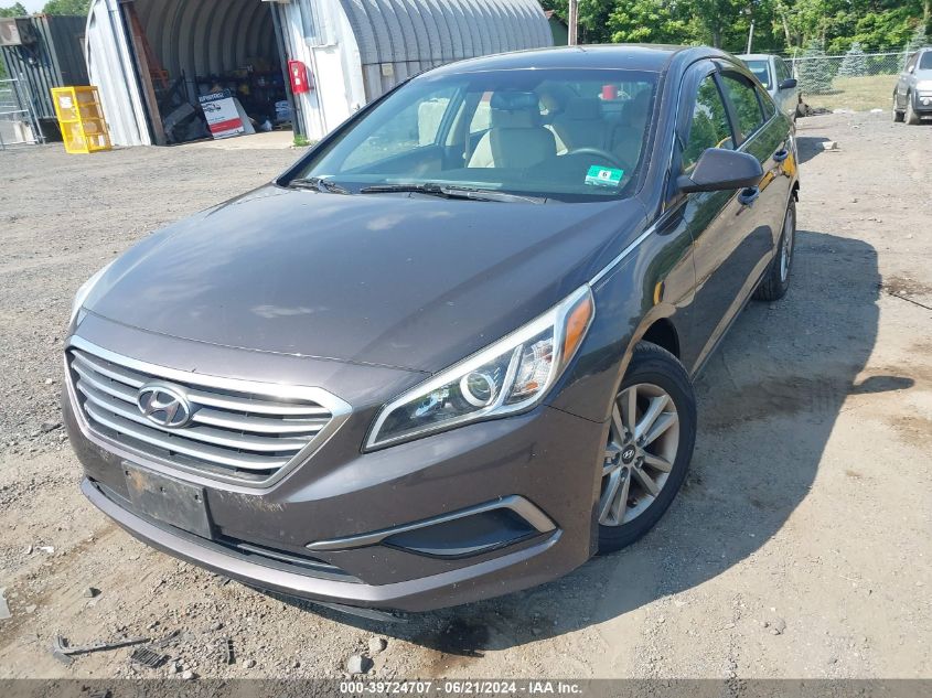 2016 Hyundai Sonata Se VIN: 5NPE24AF9GH385002 Lot: 39724707