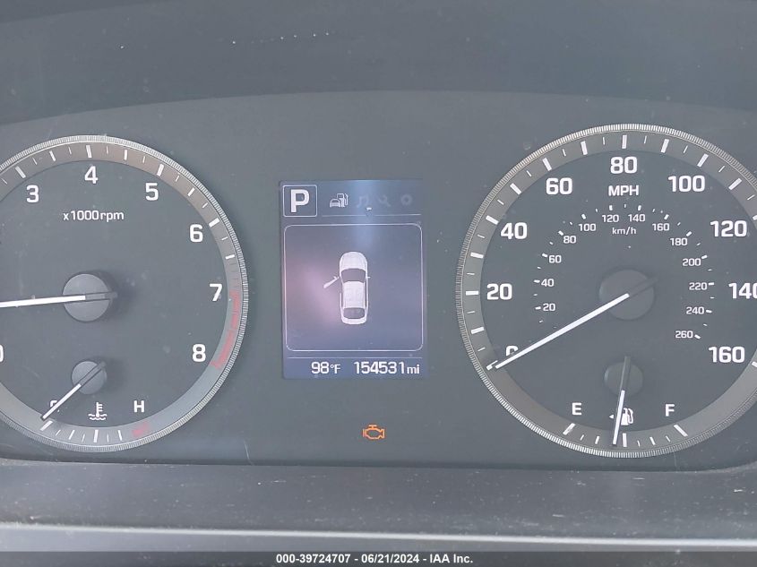 2016 Hyundai Sonata Se VIN: 5NPE24AF9GH385002 Lot: 39724707