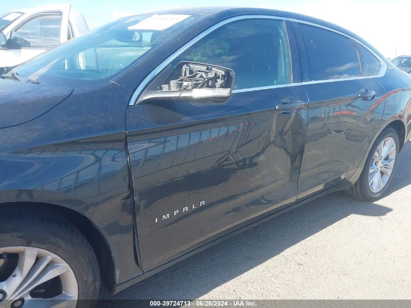 2014 Chevrolet Impala Lt VIN: 2G1125S30E9310206 Lot: 39724713