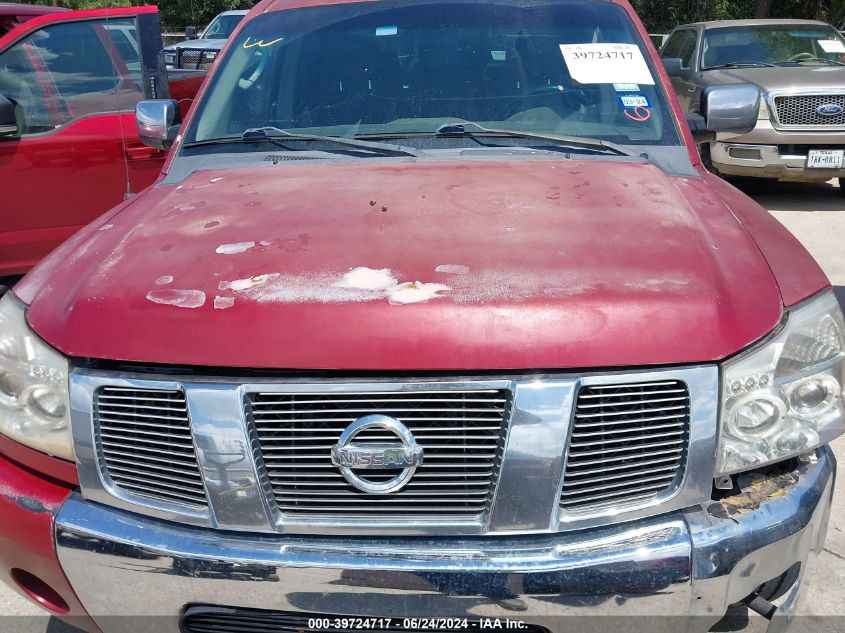 2004 Nissan Titan Se VIN: 1N6AA07A24N578977 Lot: 39724717