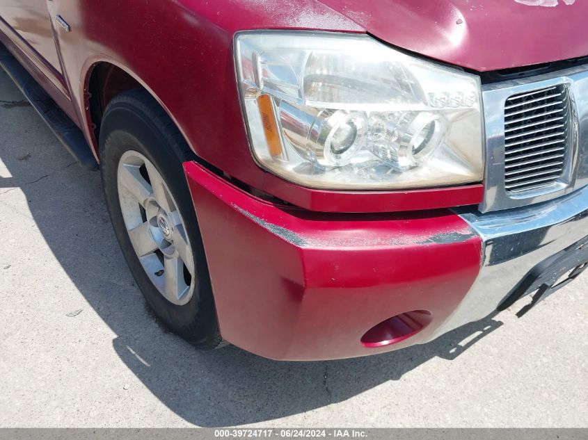 2004 Nissan Titan Se VIN: 1N6AA07A24N578977 Lot: 39724717