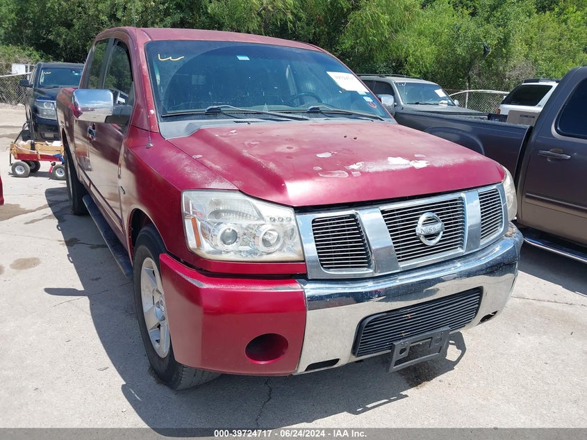 2004 Nissan Titan Se VIN: 1N6AA07A24N578977 Lot: 39724717