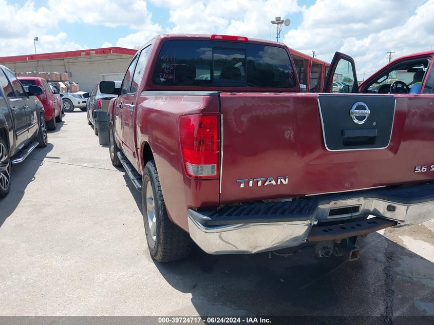 2004 Nissan Titan Se VIN: 1N6AA07A24N578977 Lot: 39724717