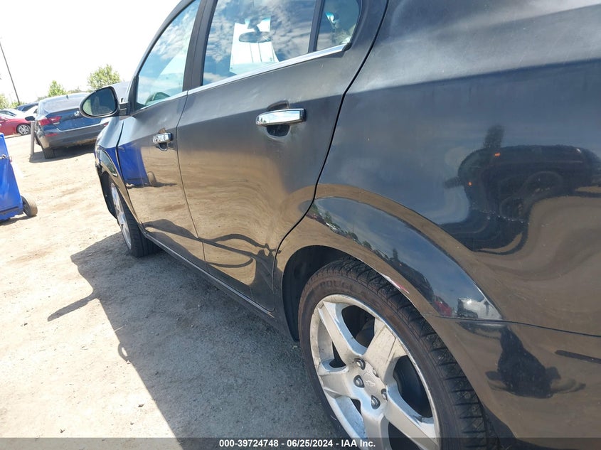 2016 Chevrolet Sonic Ltz Auto VIN: 1G1JE5SBXG4153725 Lot: 39724748