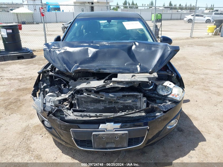 2016 Chevrolet Sonic Ltz Auto VIN: 1G1JE5SBXG4153725 Lot: 39724748