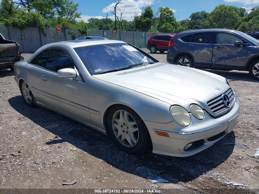 2003 Mercedes-Benz Cl 500 VIN: WDBPJ75J53A034406 Lot: 39724752