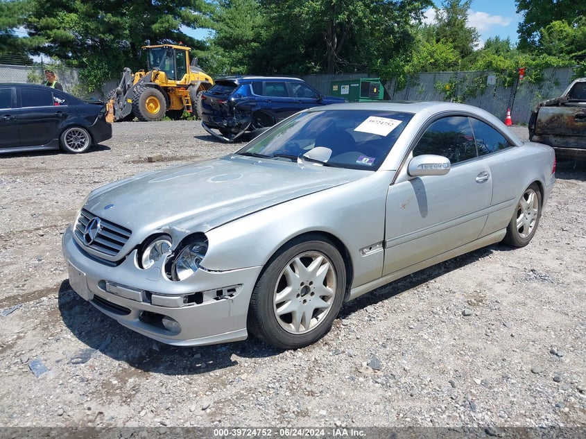 2003 Mercedes-Benz Cl 500 VIN: WDBPJ75J53A034406 Lot: 39724752