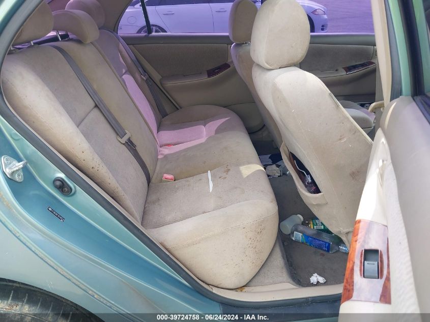 2005 Toyota Corolla Le VIN: 2T1BR30E15C497214 Lot: 39724758