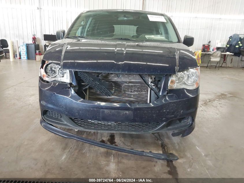 2016 Dodge Grand Caravan Se VIN: 2C4RDGBG1GR130450 Lot: 39724764