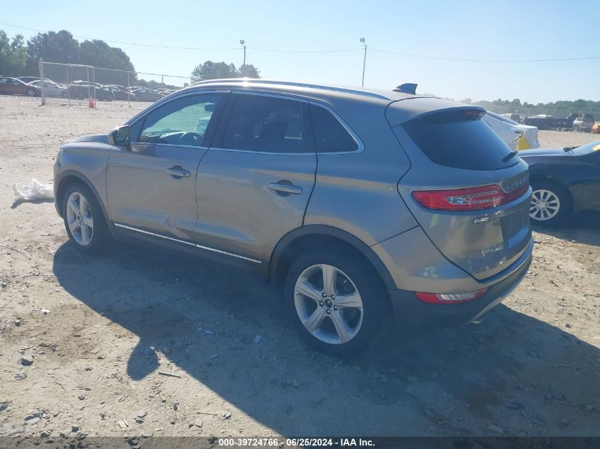 2016 Lincoln Mkc Premier VIN: 5LMCJ1C96GUJ11237 Lot: 39724766