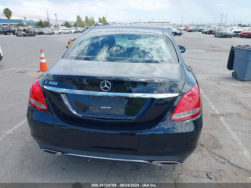 2018 Mercedes-Benz C 300 VIN: 55SWF4JB4JU238967 Lot: 39724769