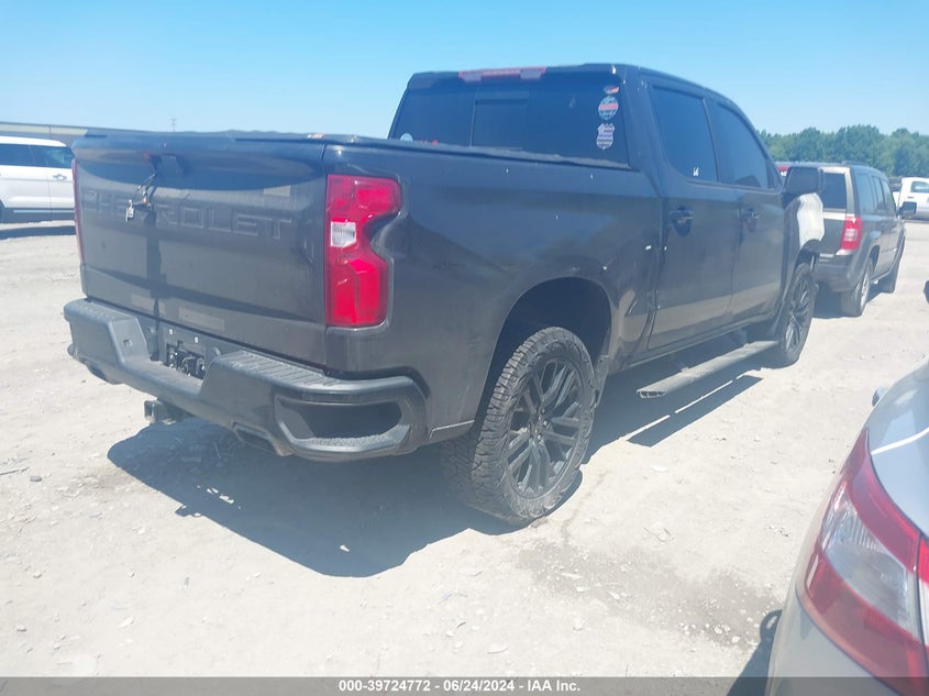 2020 CHEVROLET SILVERADO 1500 4WD  SHORT BED LT TRAIL BOSS - 3GCPYFED6LG128006