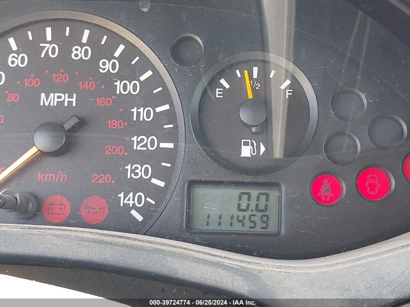 2002 Ford Focus Se VIN: 1FAFP34342W242405 Lot: 39724774