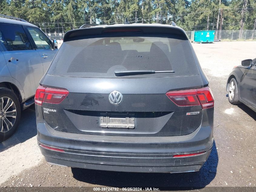 2019 Volkswagen Tiguan 2.0T Se/2.0T Sel/2.0T Sel R-Line/2.0T Sel R-Line Black VIN: 3VV2B7AX4KM187316 Lot: 39724792