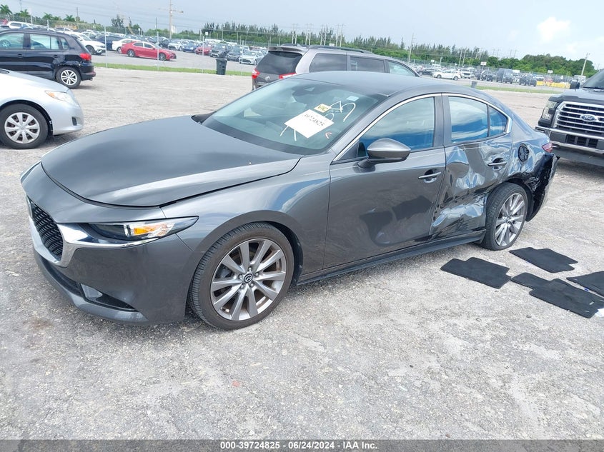 VIN JM1BPACL8K1107665 2019 MAZDA MAZDA3 PREFERRED PACKAGE