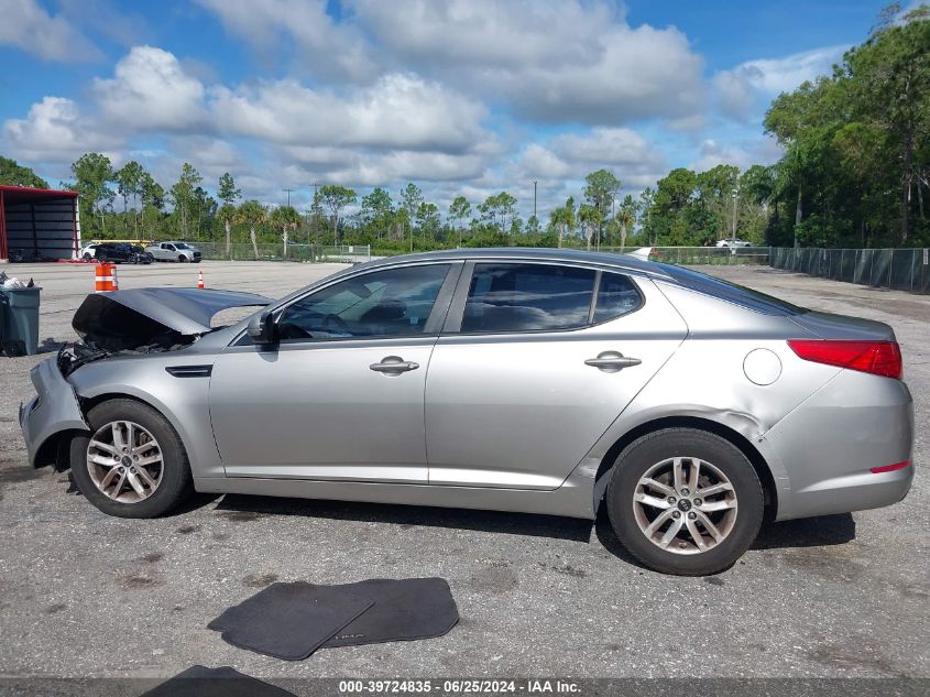 2011 Kia Optima Lx VIN: KNAGM4A72B5158154 Lot: 39724835