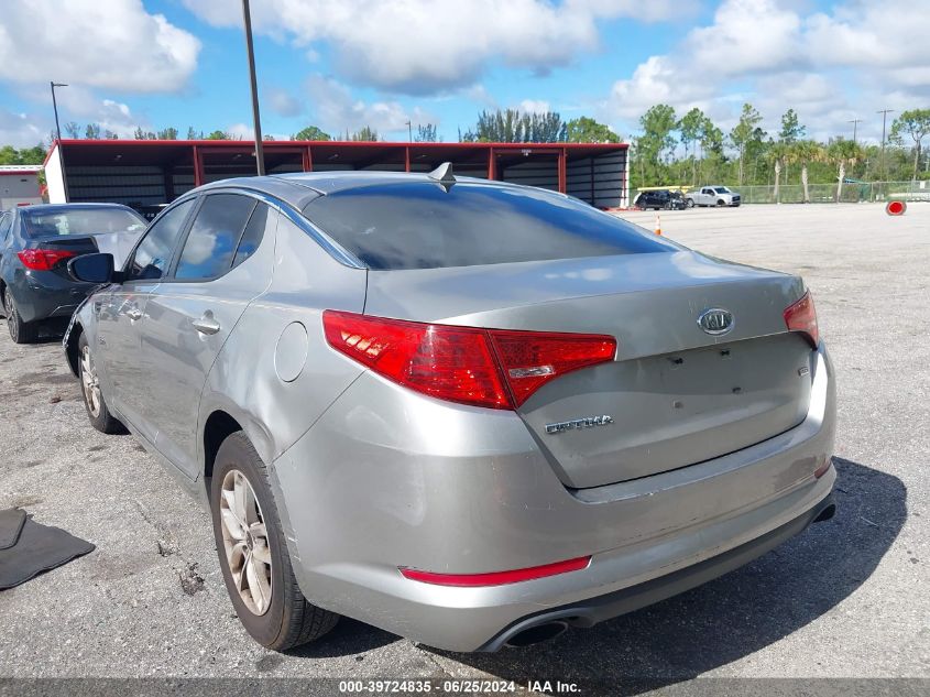 2011 Kia Optima Lx VIN: KNAGM4A72B5158154 Lot: 39724835