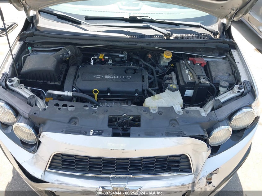 2012 Chevrolet Sonic 2Lt VIN: 1G1JC6SH7C4105531 Lot: 39724844