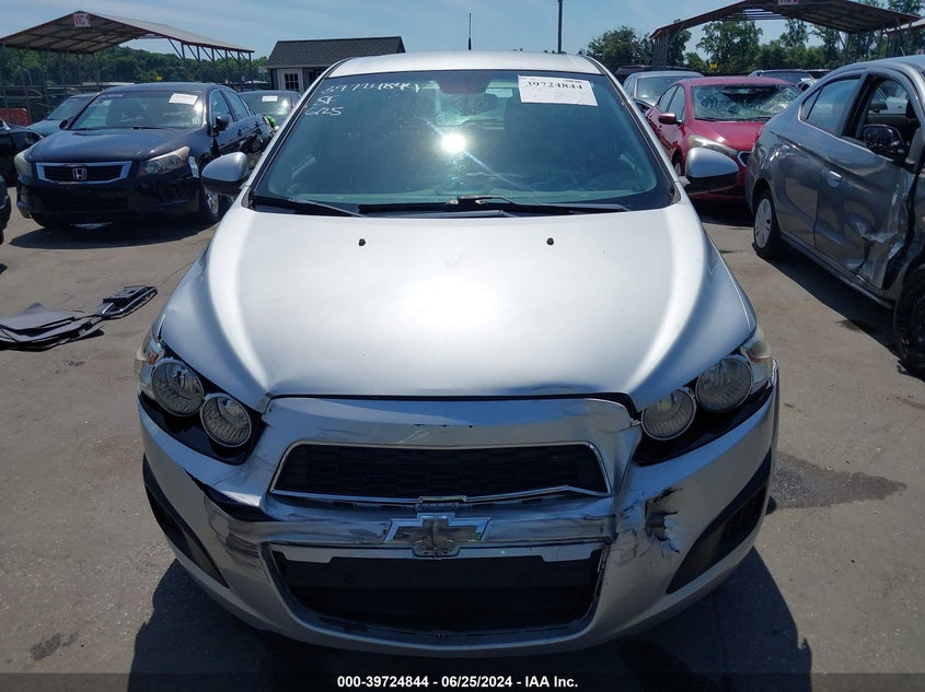 2012 Chevrolet Sonic 2Lt VIN: 1G1JC6SH7C4105531 Lot: 39724844