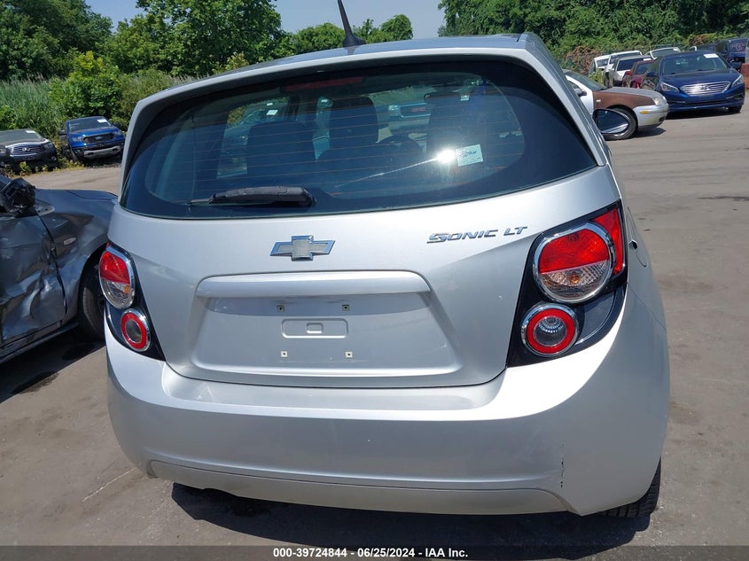 2012 Chevrolet Sonic 2Lt VIN: 1G1JC6SH7C4105531 Lot: 39724844