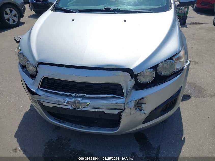 2012 Chevrolet Sonic 2Lt VIN: 1G1JC6SH7C4105531 Lot: 39724844