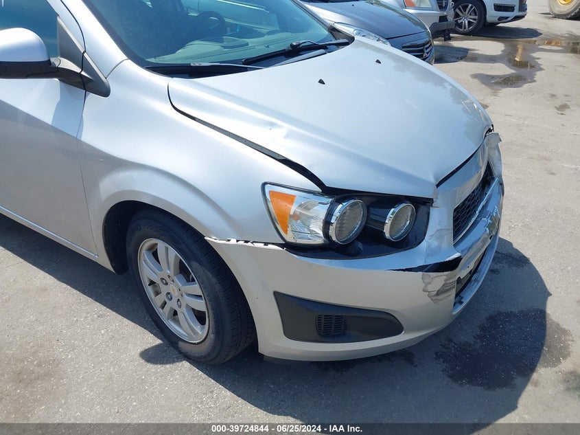 2012 Chevrolet Sonic 2Lt VIN: 1G1JC6SH7C4105531 Lot: 39724844