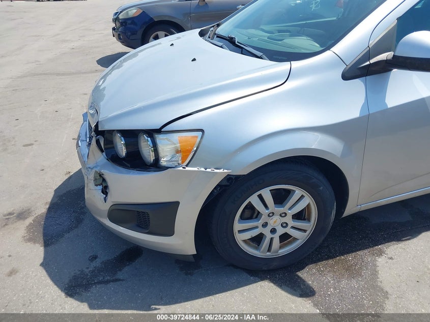 2012 Chevrolet Sonic 2Lt VIN: 1G1JC6SH7C4105531 Lot: 39724844