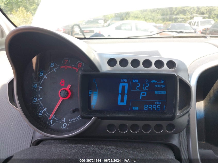 2012 Chevrolet Sonic 2Lt VIN: 1G1JC6SH7C4105531 Lot: 39724844