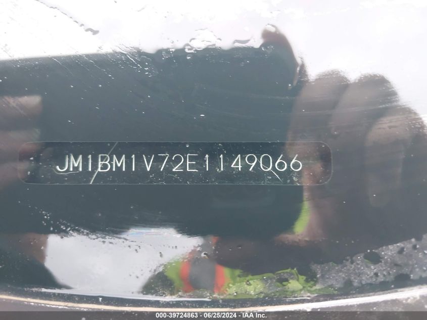 2014 Mazda Mazda3 I Touring VIN: JM1BM1V72E1149066 Lot: 39724863
