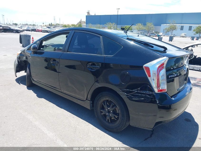 2015 Toyota Prius Two VIN: JTDKN3DU1F2002331 Lot: 39724870