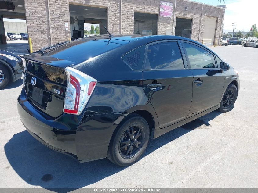 2015 Toyota Prius Two VIN: JTDKN3DU1F2002331 Lot: 39724870