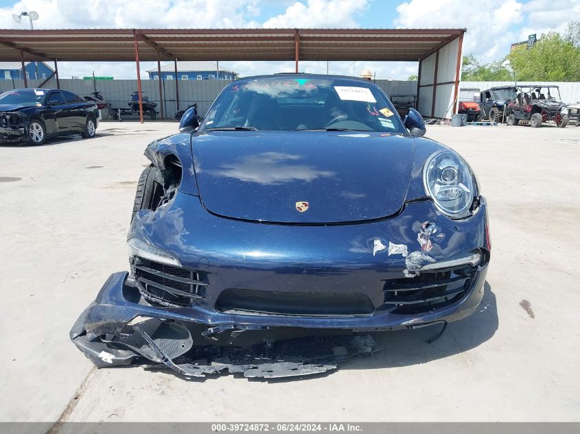 2013 Porsche 911 Carrera S VIN: WP0CB2A91DS155277 Lot: 39724872