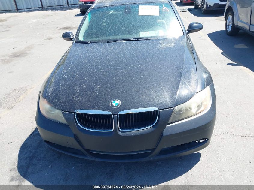 2006 BMW 325I VIN: WBAVB13556PT16570 Lot: 39724874
