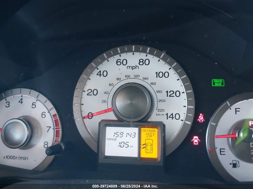 2011 Honda Pilot Ex-L VIN: 5FNYF3H6XBB032664 Lot: 39724889