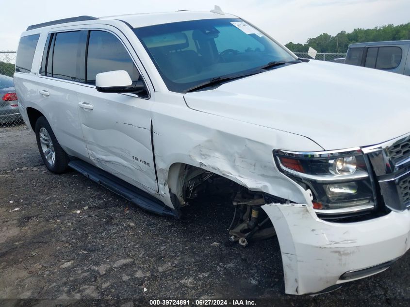 2015 Chevrolet Tahoe Lt VIN: 1GNSCBKC5FR550406 Lot: 39724891