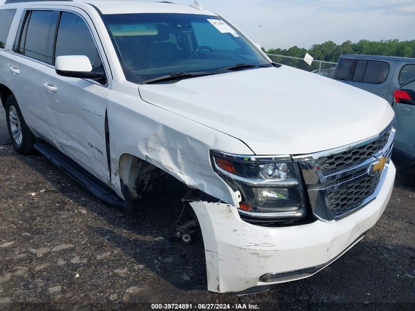 2015 Chevrolet Tahoe Lt VIN: 1GNSCBKC5FR550406 Lot: 39724891