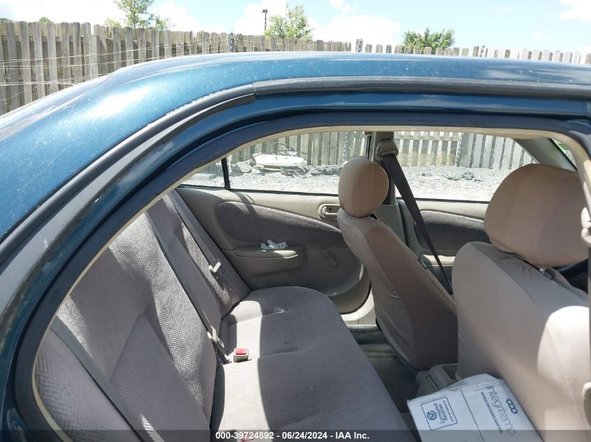 2002 Chevrolet Prizm VIN: 1Y1SK52852Z420611 Lot: 39724892