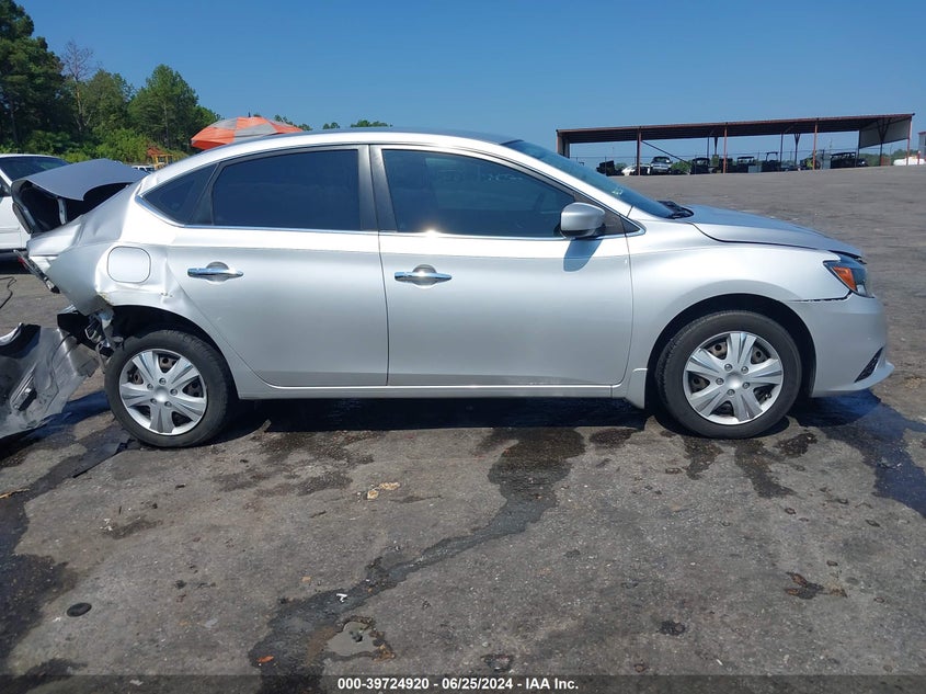 2017 Nissan Sentra Sv VIN: 3N1AB7AP0HY397328 Lot: 39724920