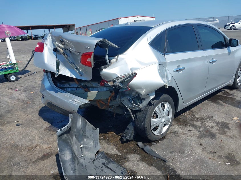 2017 Nissan Sentra Sv VIN: 3N1AB7AP0HY397328 Lot: 39724920