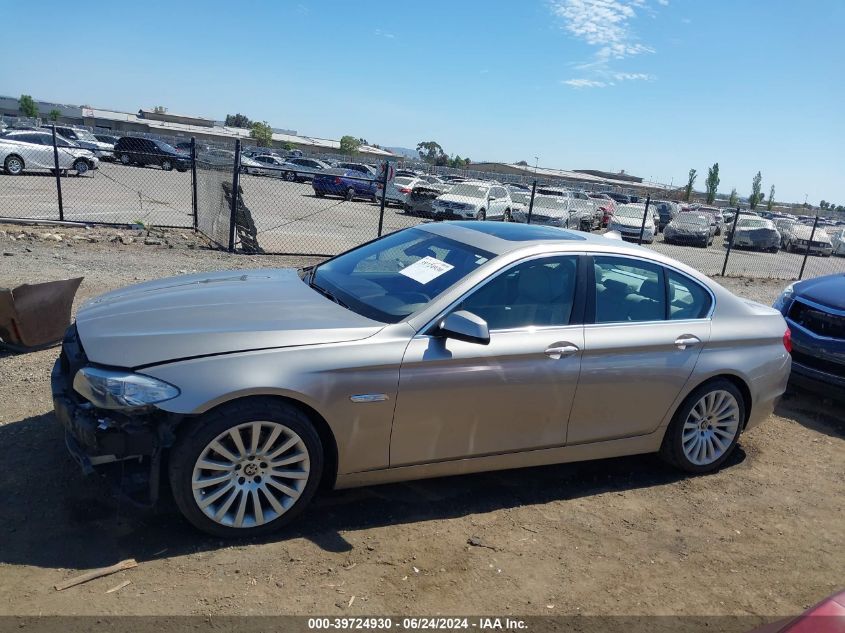 2011 BMW 528I VIN: WBAFR1C56BC746593 Lot: 39724930