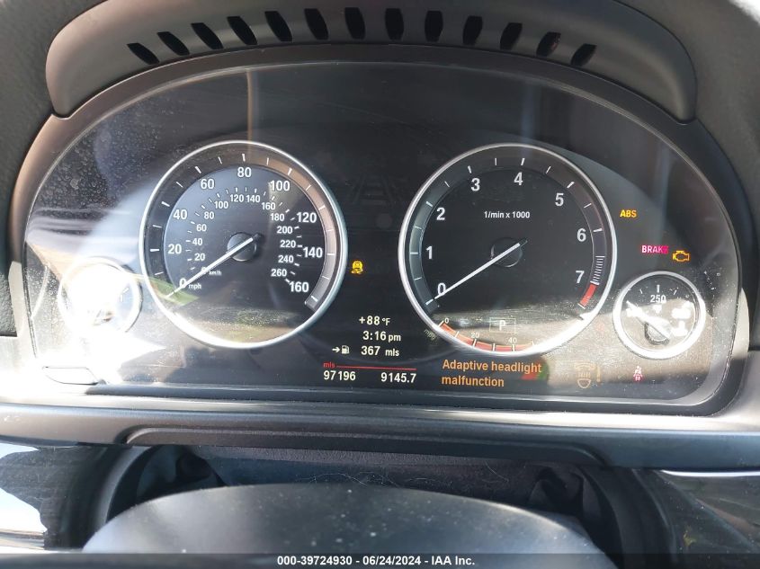 2011 BMW 528I VIN: WBAFR1C56BC746593 Lot: 39724930