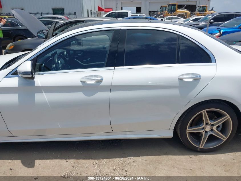 2016 Mercedes-Benz C 300 4Matic/Luxury 4Matic/Sport 4Matic VIN: 55SWF4KB9GU141416 Lot: 39724951